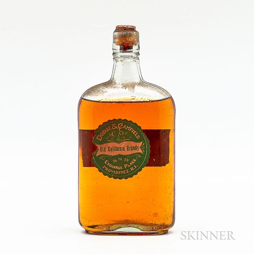 Old California Brandy, 1 pint bottle