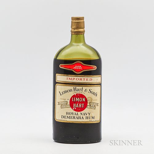 Lemon Hart Royal Navy Demerara Rum, 1 40oz bottle