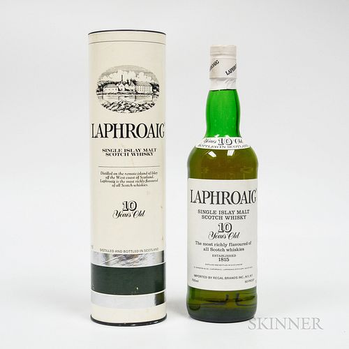 Laphroaig 10 Years Old, 1 750ml bottle (ot)