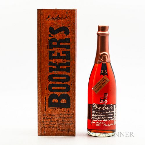 Booker's 25th Anniversary, 1 750ml bottle (owc)