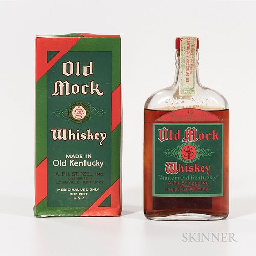 Old Mork 17 Years Old 1916, 1 pint bottle (oc)