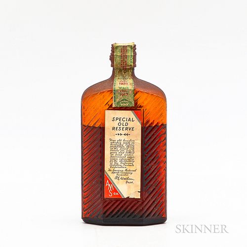 Special Old Reserve 15 Years Old 1917, 1 pint bottle