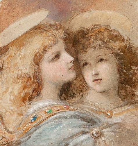 Edmund Blair Leighton (Attirb) Pre-Raphaelite painting