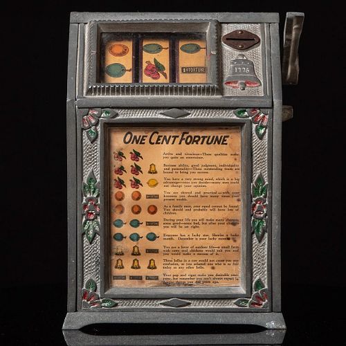 Puritan Baby Bell One Cent Fortune Machine