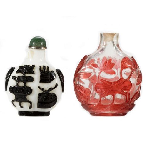 Chinese Glass Snuff Bottles