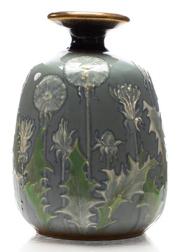 Amphora RSt&K Celadon Pottery Vase