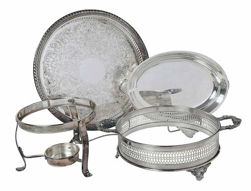 39 Pieces Silver Plate