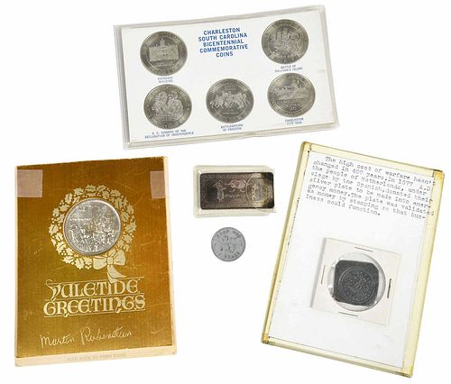 Assorted Group of Exonumia: Tokens, Medals