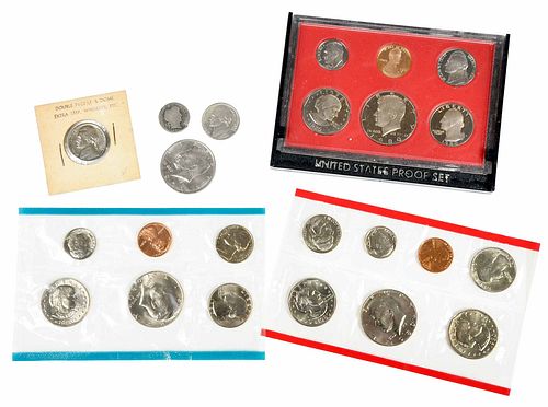 Assorted Coins and Coin Sets 