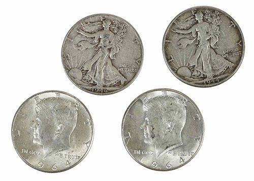 Bag of Approximately 700 Silver Half Dollars 