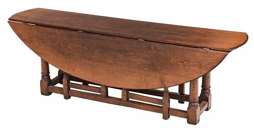 Unusual William and Mary Style Coffee Table