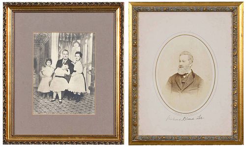 Two Images of Richard Bland Lee Family