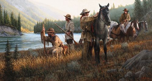 Joseph Velazquez (b. 1942) — Snake River Expedition (2011)