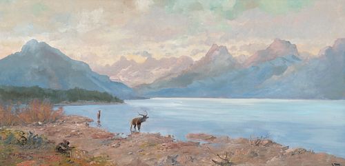 John Fery (1859–1934) — Glacier Afternoon