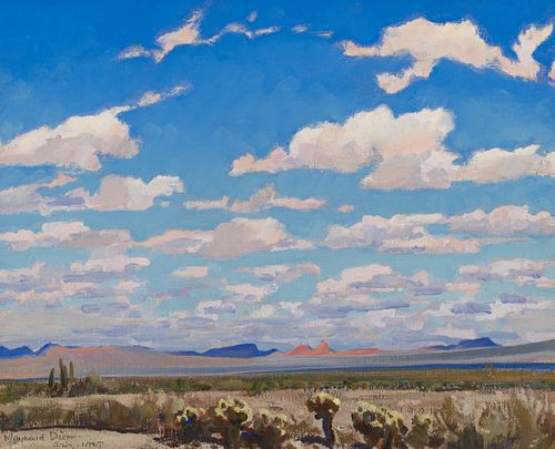 Maynard Dixon (1875–1946) — Clouds of a Summer Afternoon (1945)