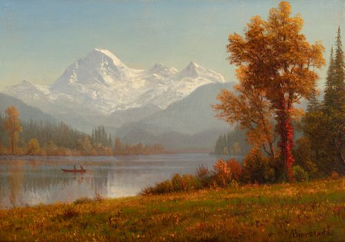 Albert Bierstadt (1830–1902) — Mount Baker, Washington (1891)