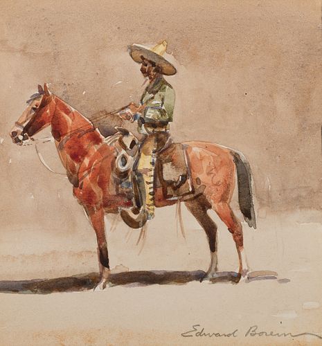 Edward Borein (1872–1945) — Vaquero on Horseback