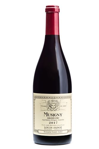 A bottle of Musigny Grand Cru Louis Jadot, vintage 2017.
Maison Louis Jadot
Category: red wine. Beaune, Burgundy (France).