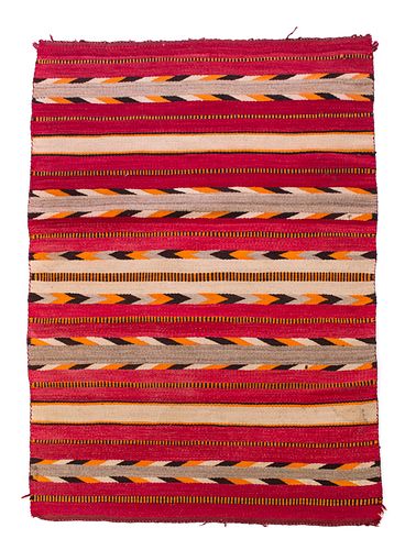 Early Navajo Transitional Chiefs Blanket