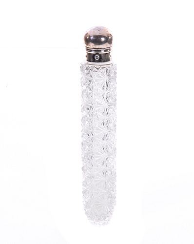 Large Sterling & ABP Cut Glass Perfume