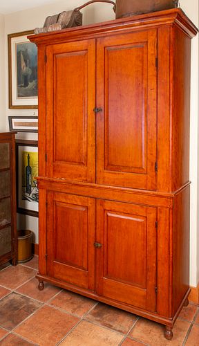 Early 1800's Cherry Cupboard