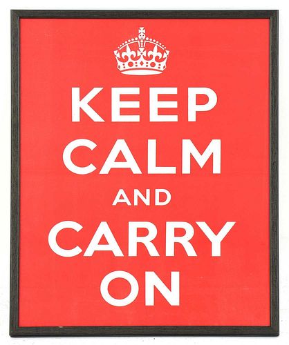 'Keep Calm and Carry On',