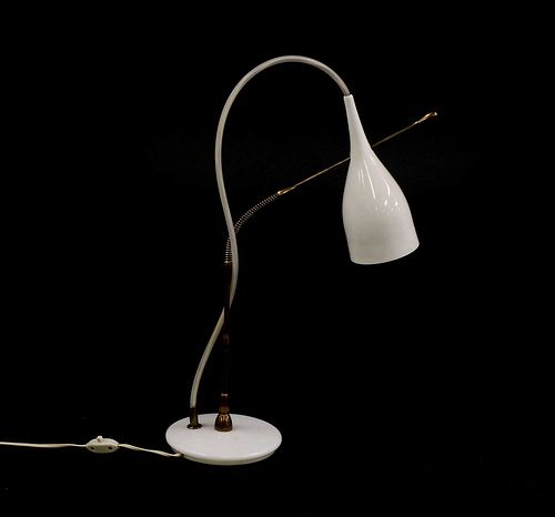 A rare 'Lucinella Model 12353' table lamp,