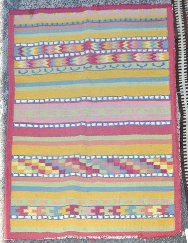 Antique Kilim Rug, Striped Design