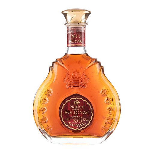 Prince Hubert de Polignac. Royal X.O. Cognac. France. En presentación de 700 ml.