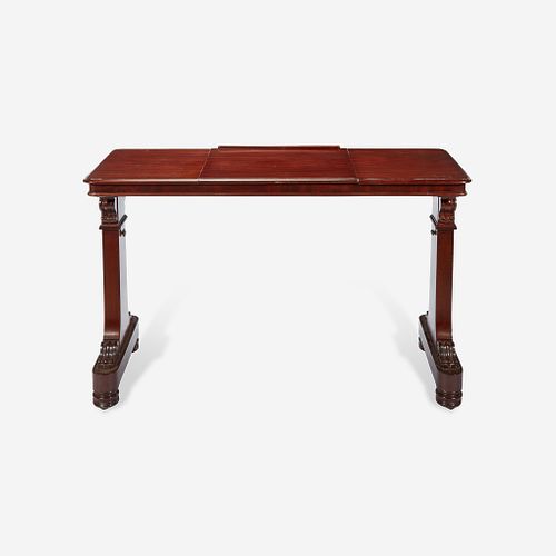A George IV Rosewood Writing Table* Second quarter 19th century