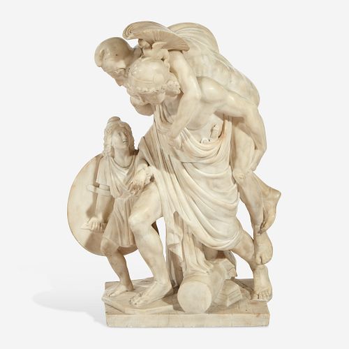 After the Antique, 'Aeneas Carrying his Father Anchises and Ascanius' Italian, late 19th century