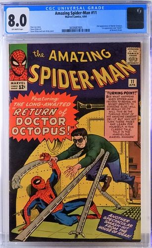 Marvel Comics Amazing Spider-Man #11 CGC 8.0