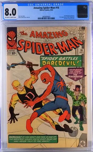 Marvel Comics Amazing Spider-Man #16 CGC 8.0