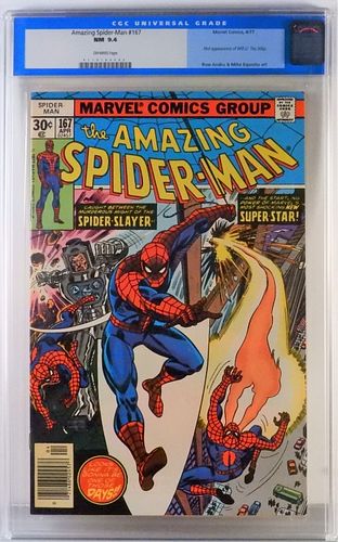 Marvel Comics Amazing Spider-Man #167 CGC 9.4