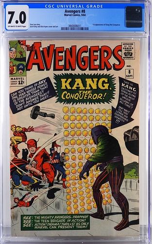 Marvel Comics Avengers #8 CGC 7.0