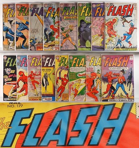 44PC DC Comics Flash #114-#177 Group