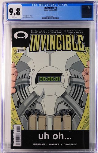 Image Comics Invincible #4 CGC 9.8