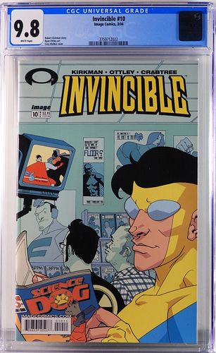Image Comics Invincible #10 CGC 9.8