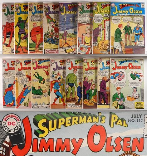 44PC DC Comics Superman's Pal Jimmy Olsen #54-#112