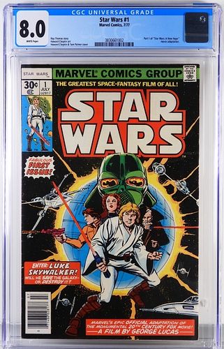 Marvel Comics Star Wars #1 CGC 8.0
