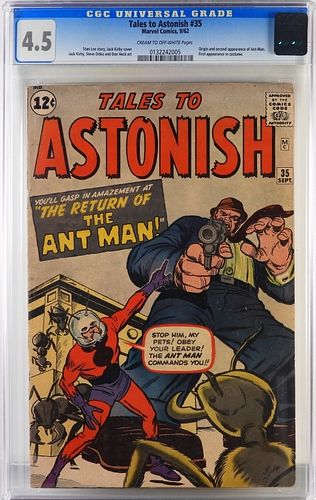 Marvel Comics Tales to Astonish #35 CGC 4.5