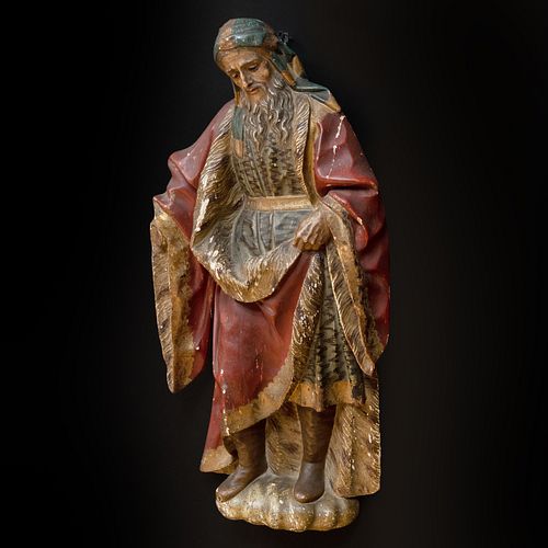 Continental Model of a Standing Saint, Possibly Central European