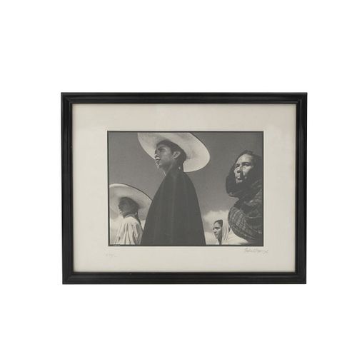 Figueroa, Gabriel. La Perla. México, 1945. Fotoserigrafía, 230 / 300. Firmada. En marialuisa. Enmarcada.