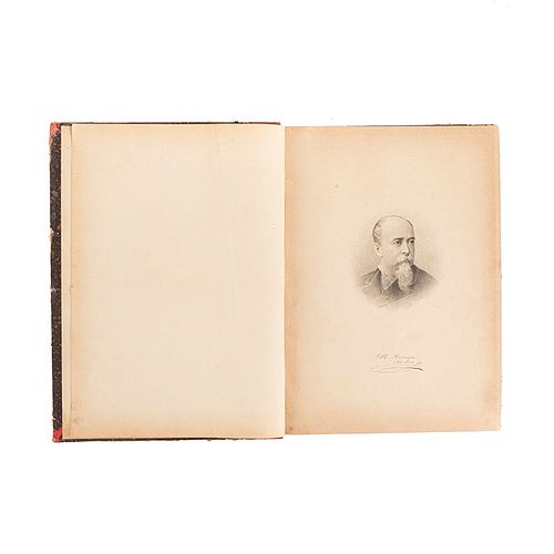 Paz, Ireneo (Editor). Los Hombres Prominentes de México. México: Imprenta y Litografía de "La Patria", 1888. 176 retratos sin texto.