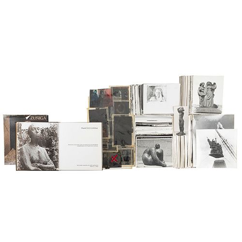 Zúñiga, Francisco. Libro y Archivo Fotográfico para Elaboración del Mismo. México, 1980. 298 fotos y 63 negativos en acetato. Pzs: 362.