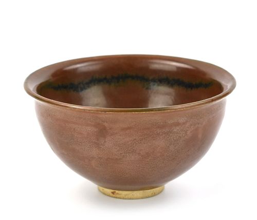 Chinese Yaozhou Ware Brown Glazed Bowl, Song D.