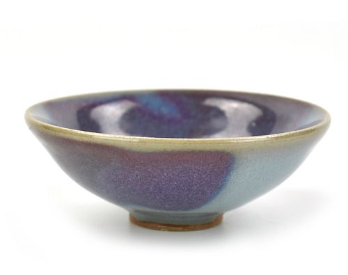 Chinese Jun Ware Purple Splash Bowl, Jin Dynasty