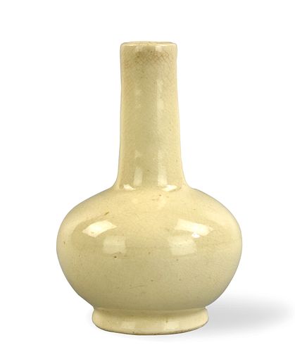 Chinese Ge-Type Glazed Vase, 19th C.