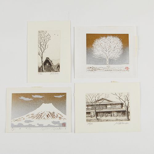 Grp: 4 Norikane & Kaneko Japanese Prints
