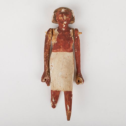 Antique Egyptian Wooden Figure